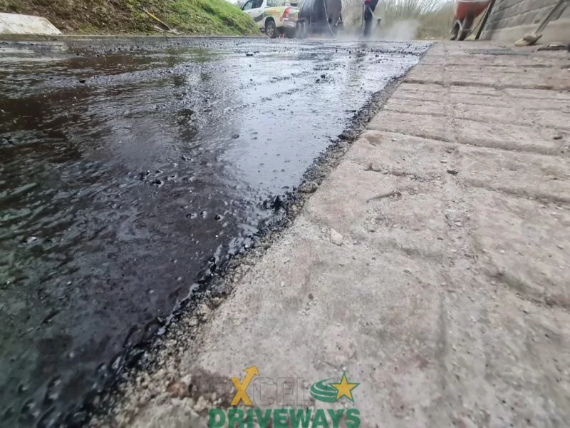Tar and Chip Driveway in Monkstown, Co. Cork