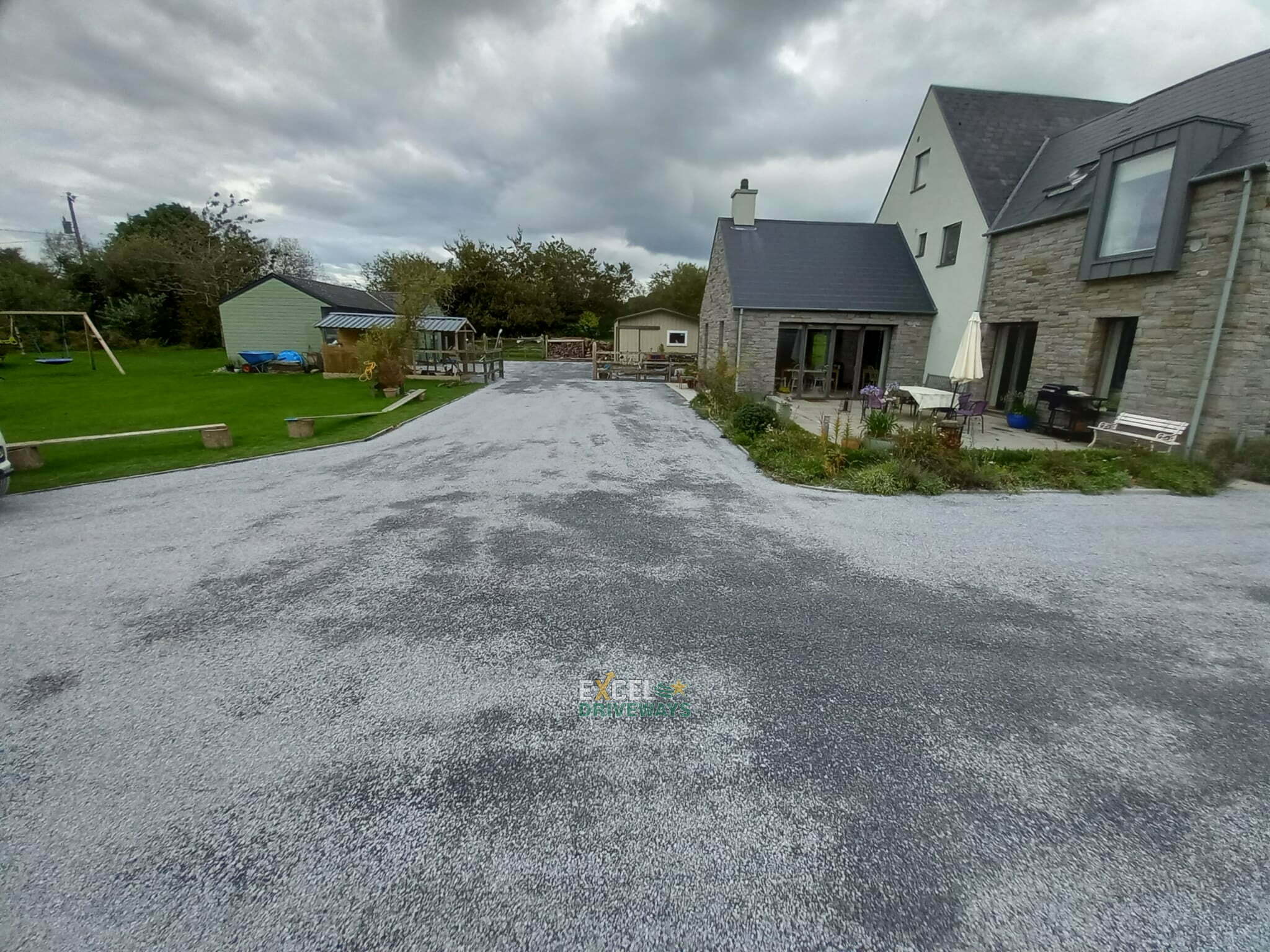 Large Tar and Chip Driveway in Carrigaline Cork 10