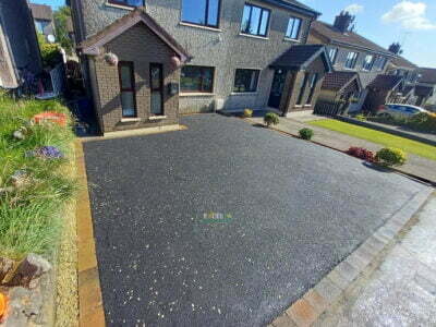 SMA Driveway with Contrasting Stone Effect in Donnybrook, Co. Cork