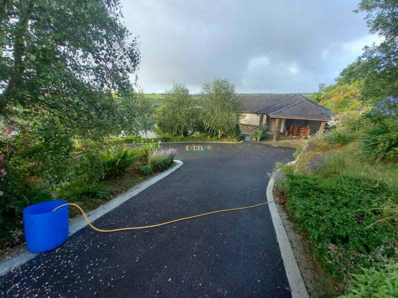 SMA Driveway with Granite Paved Border in Youghal, Co. Cork