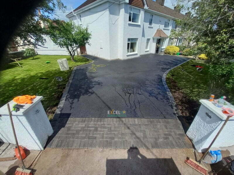 SMA Driveway with Paved Footpath and Apron in Mahon, Co. Cork