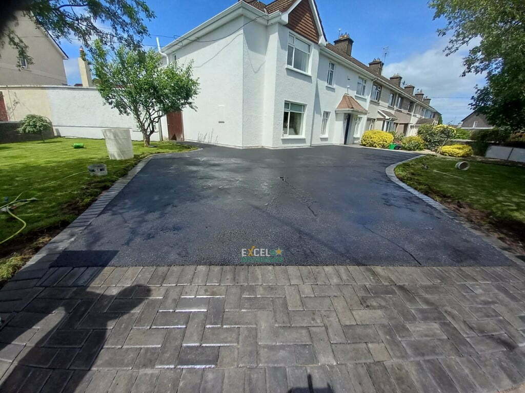 SMA Driveway with Paved Footpath and Apron in Mahon Co. Cork 4