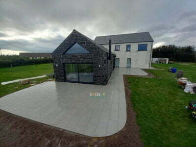 Silver Granite Patio in Ringaskiddy, Co. Cork