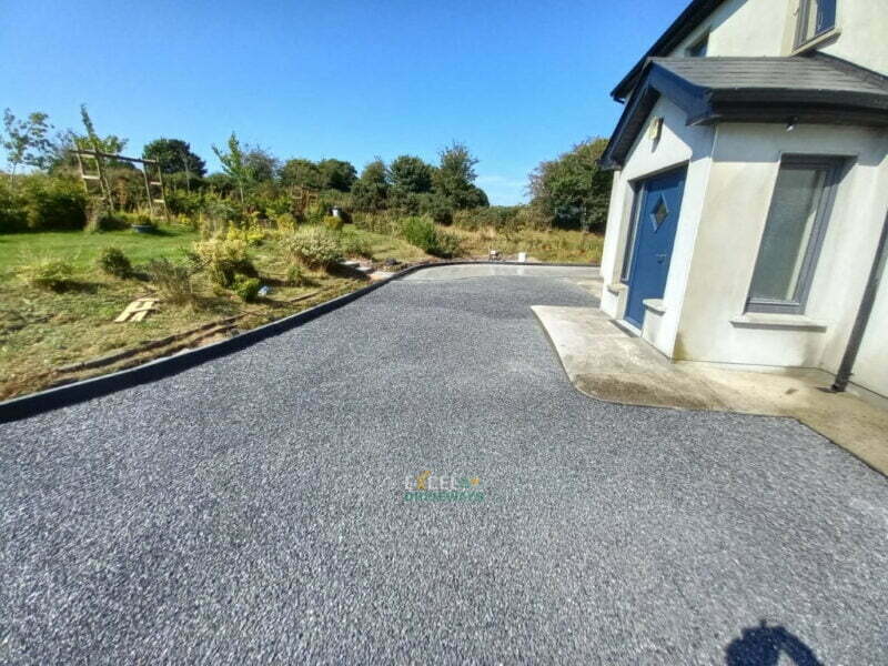 Tar and Chip Driveway with Granite Patio in Glenville, Co. Cork