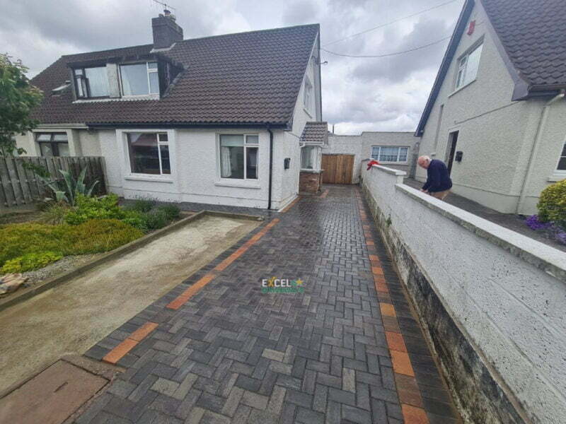 Charcoal Block Paved Driveway in Douglas, Co. Cork