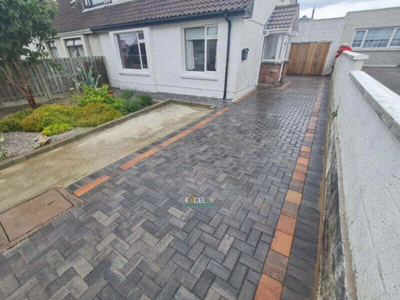 Charcoal Block Paved Driveway in Douglas, Co. Cork