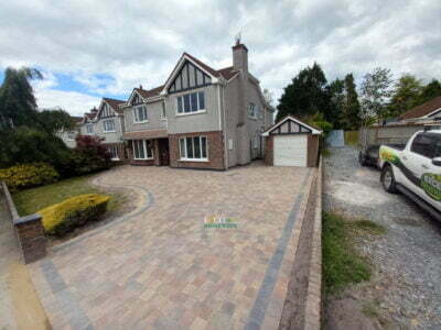 Rustic Lismore Paved Driveway in Cork City