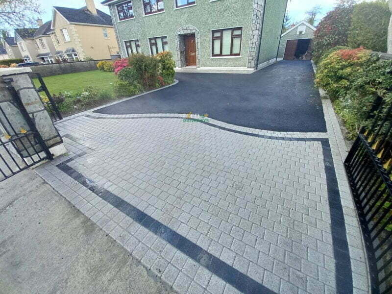 SMA Driveway with Granite Sett Apron and Border in Dunmanway, Co. Cork