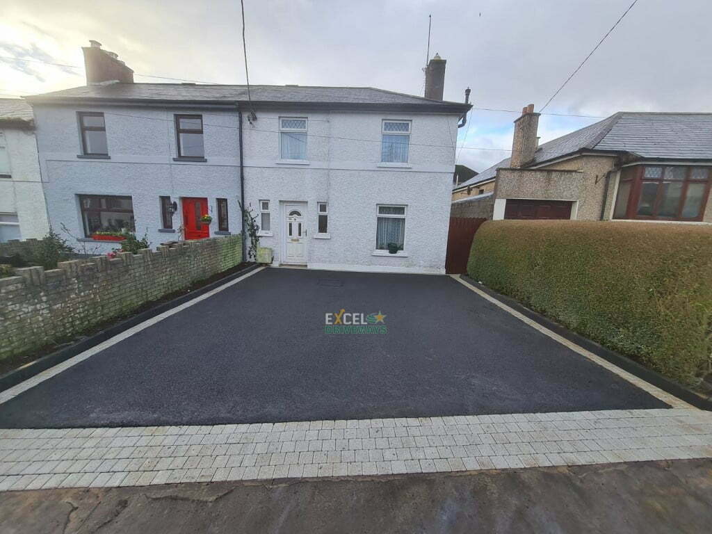 Asphalt Driveway with Granite Paving Border and Apron in Togher Co. Cork 4