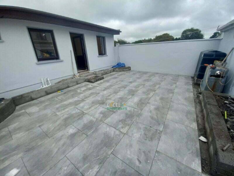 Porcelain Patio with Sheltered Seating Area in West Waterford