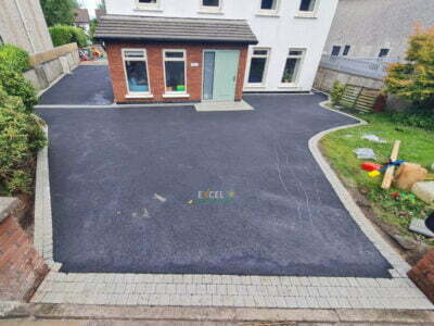 Stone Mastic Asphalt Driveway with Granite Border and Apron in Douglas, Cork