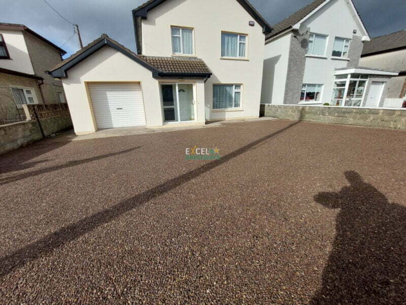 Tar and Sandstone Chip Driveway in Mallow, Co. Cork