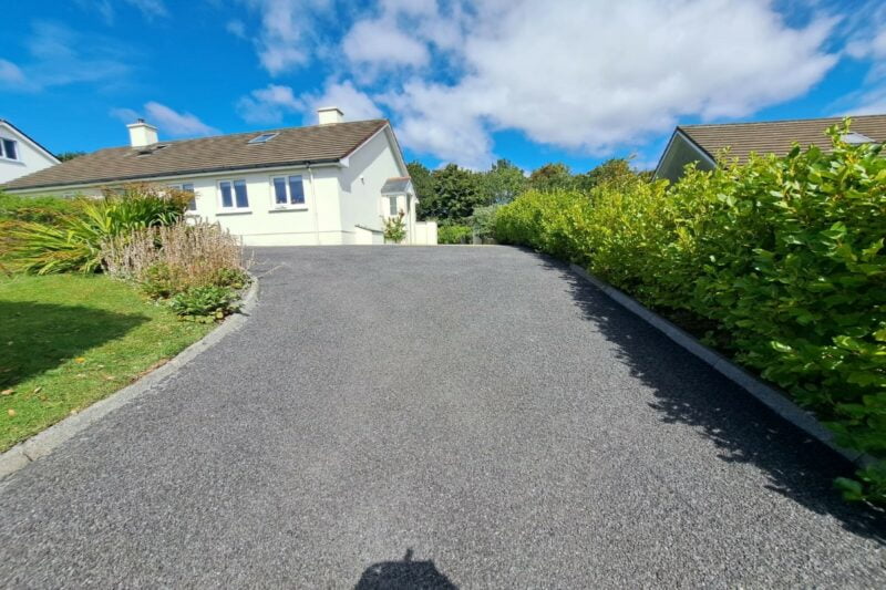 Hot Bitumen Tar and Chip Driveway and Pathways in West Cork (7)