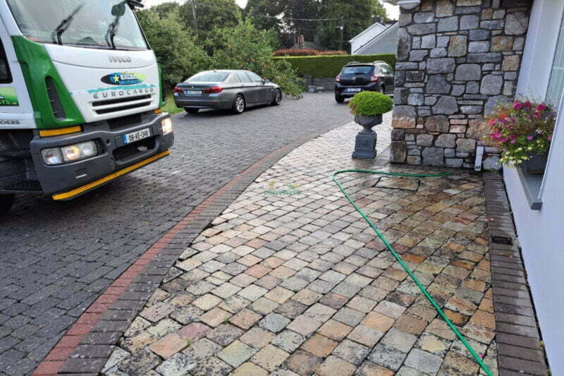 Pathways and Paved Patio Circle in Castlelyons, Co. Cork (3)