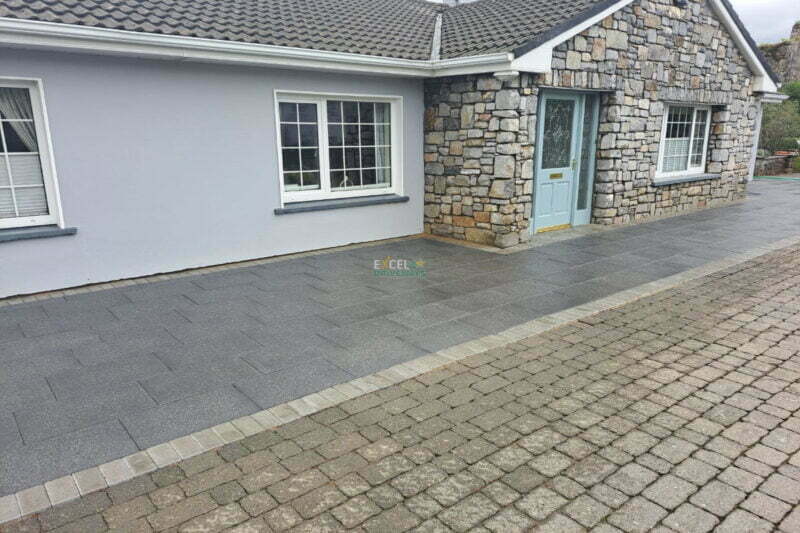 Pathways and Paved Patio Circle in Castlelyons, Co. Cork (8)