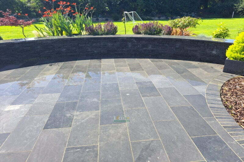 Tar and Chip Driveway with Limestone Patio in Watergrasshill, Co. Cork (3)