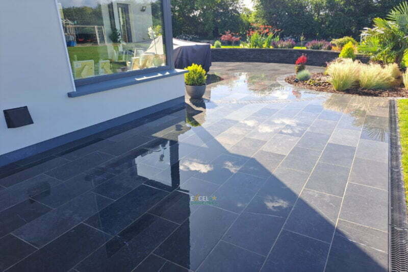 Tar and Chip Driveway with Limestone Patio in Watergrasshill, Co. Cork (4)