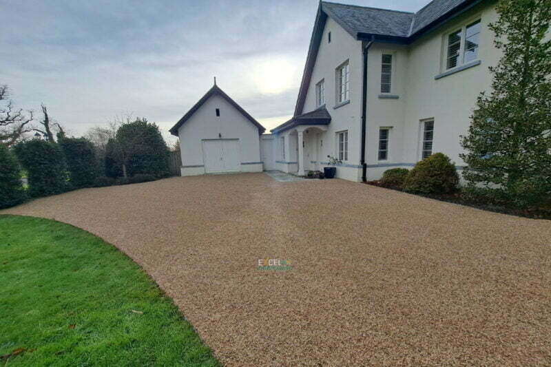 Tar and Gold Granite Chip Driveway in Adare, Co. Limerick (3)