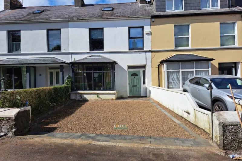 Golden Gravelled Driveway in Blackrock, Cork (5)