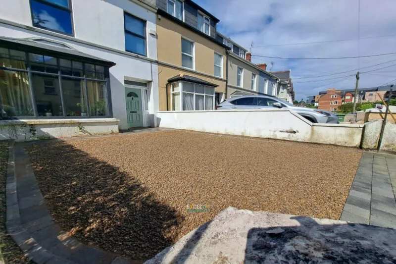 Golden Gravelled Driveway in Blackrock, Cork (6)