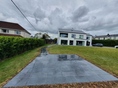 Limestone Patio in Glanmire, Cork