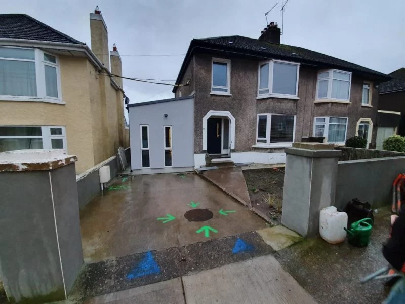 New Gravel Driveway with Stone Steps in Ballinlough, Cork (1)