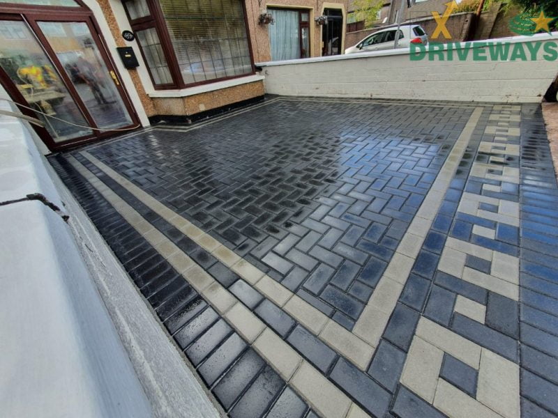 Patterned Block Paving Driveway in Cork City