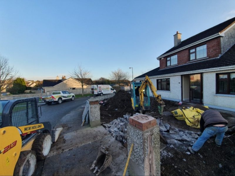 SMA Asphalt Driveway with Granite Patio in Carrigaline Co. Cork 1