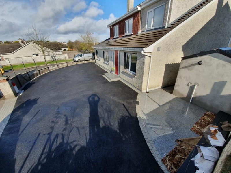 SMA Asphalt Driveway with Granite Patio in Carrigaline Co. Cork 5 1
