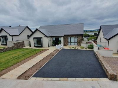 SMA Driveway with Sandstone Pathway in Douglas, Cork