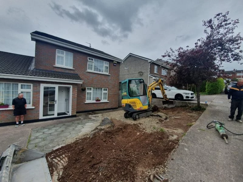 SMA Driveway with a Cobble Set Driveway in Glanmire, Co. Cork