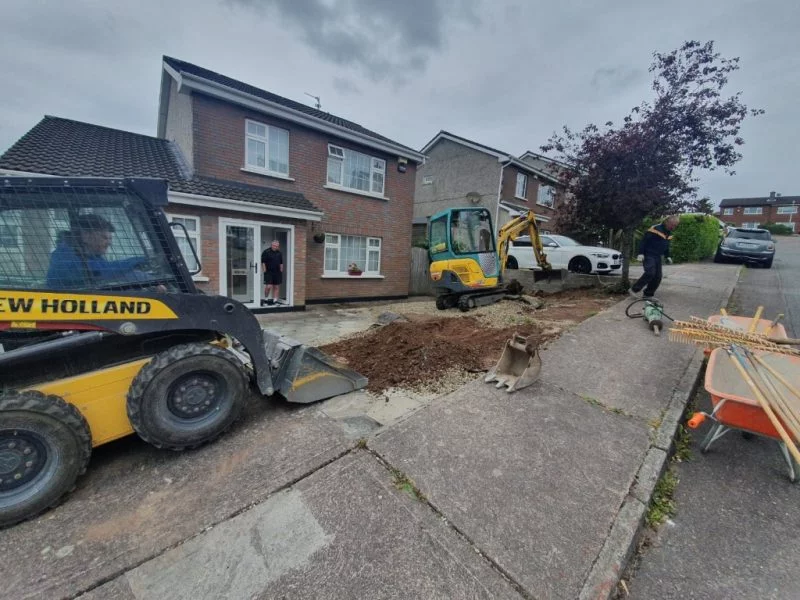SMA Driveway with a Cobble Set Driveway in Glanmire, Co. Cork