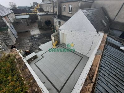 Silver Granite Patio in Kildorrery, Co. Cork