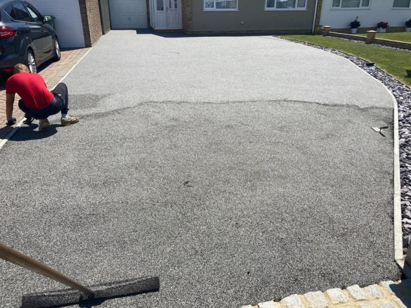 Installing Resin Driveway in Bantry, West Cork