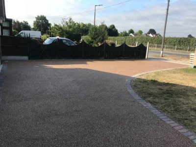 Gold Resin Driveway in Bantry