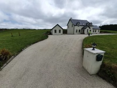 New tar and chip driveway in Bantry