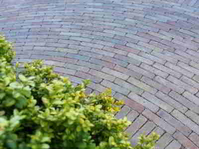 traditional brick paving